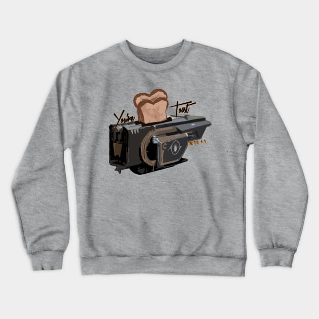 You're Toast! (Jotunn) Crewneck Sweatshirt by triotdesigns